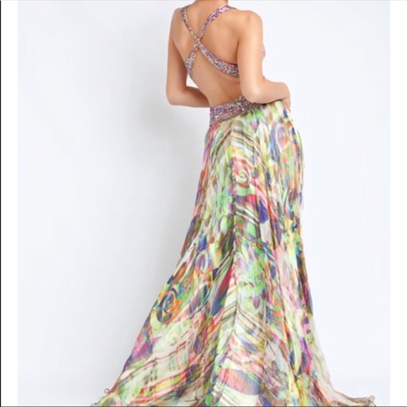 Jovani Dresses & Skirts - JOVANI elegant multicolored gown